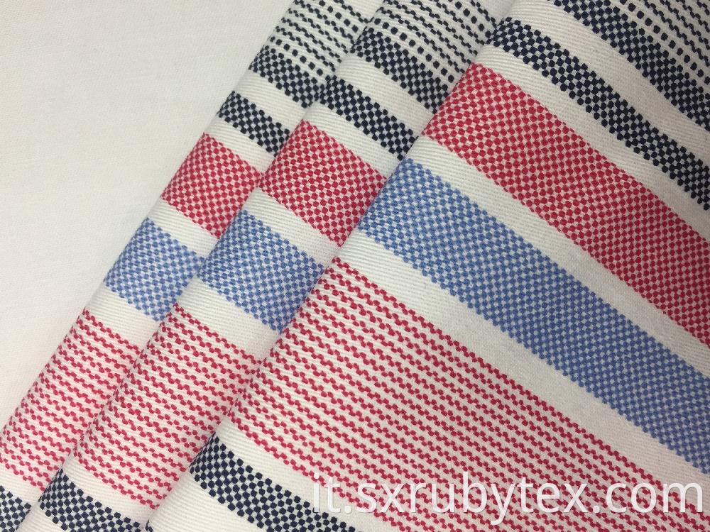 32s Cotton Spandex Twill Print Fabric